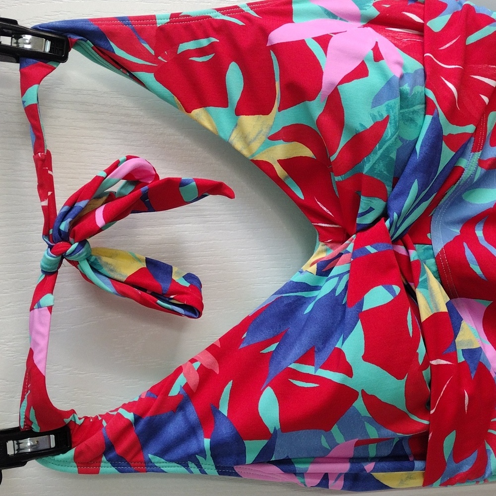 Liz Claiborne Tropical Island Swim, Size 14 - Picture 4 of 10